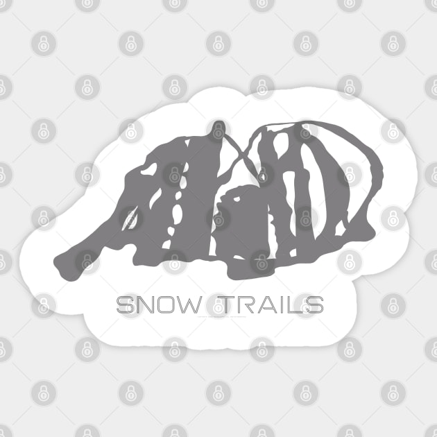 Snow Trails Resort 3D Sticker by Mapsynergy